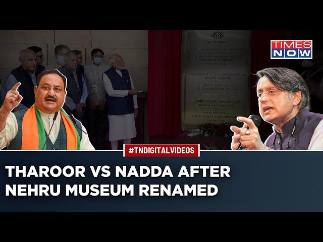 Nehru Museum Renaming Irks Congress, Party Calls It 'Petty Act', BJP Hits Back | Watch What Happened