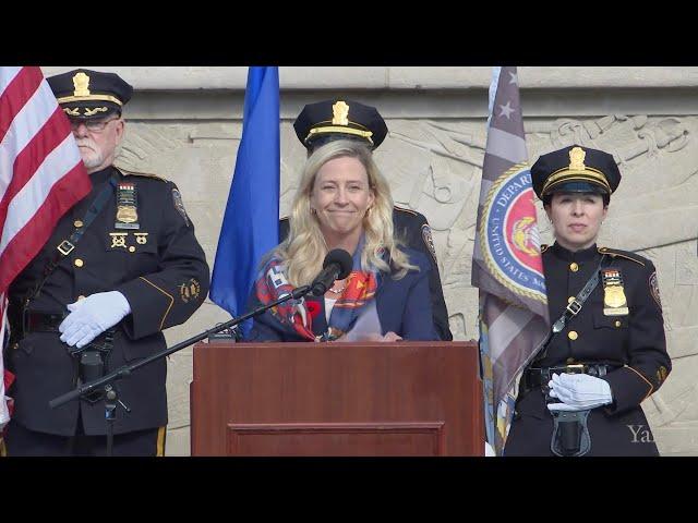 Veterans Day Ceremony at Yale University