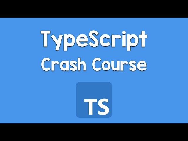 TypeScript Crash Course for Beginners