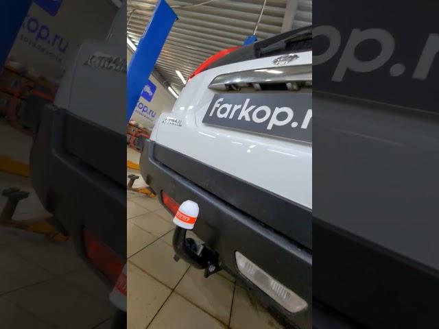 #xtrail поставили #бюджетный #фаркоп #shorts #nissan #прицеп  #эконом #снегоход #катер #эндуро