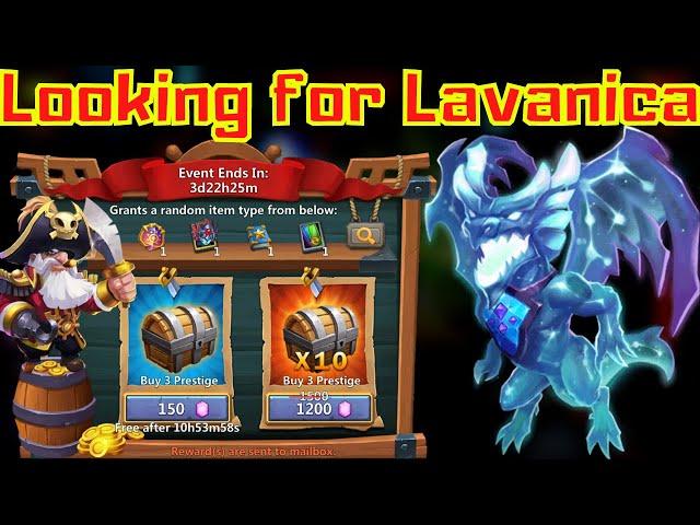 Spending 10K Gems on my Pure Free 2 Play for Lavanica | Pirate Booty |  Castle Clash