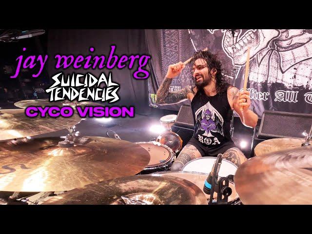 Jay Weinberg (Suicidal Tendencies) - "Cyco Vision" Live Drum Cam