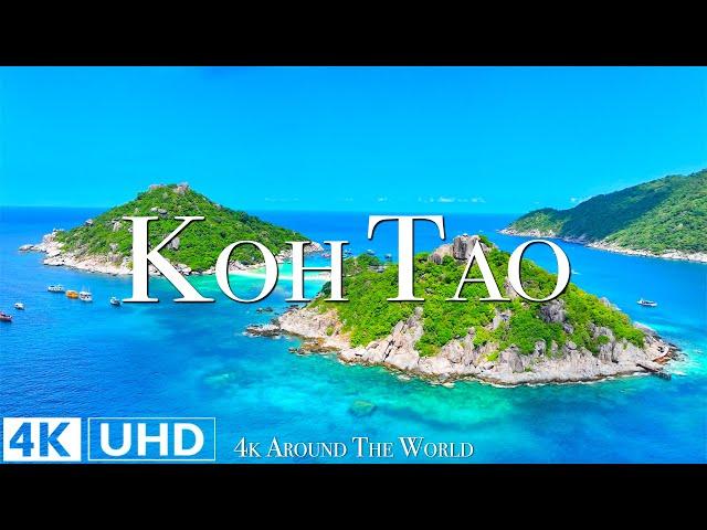 Koh Tao Thailand 4K • Scenic Relaxation Film with Peaceful Relaxing Music and Nature Video Ultra HD
