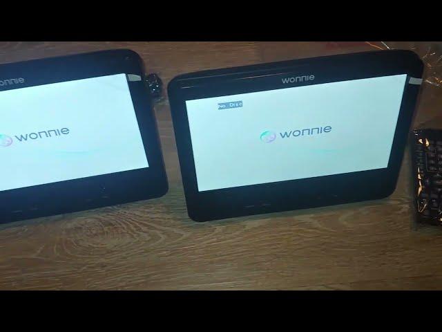 WONNIE 10 Car DVD Players Dual Screen, Portable DVD Player for Car Review, Awesome quality video and