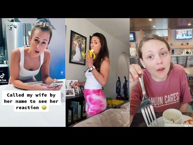 Calling my Wife by her first name to see her reaction [ funny Reaction ]
