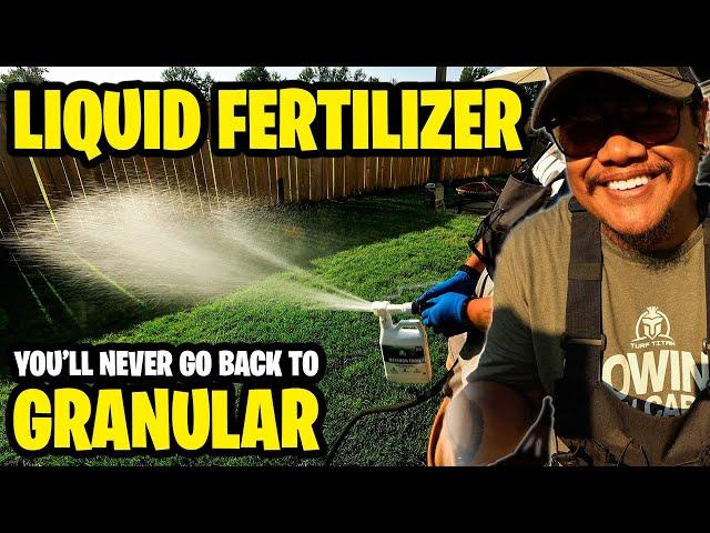 LIQUID FERTILIZER - How to apply for beginners - You'll never go back to Granular 