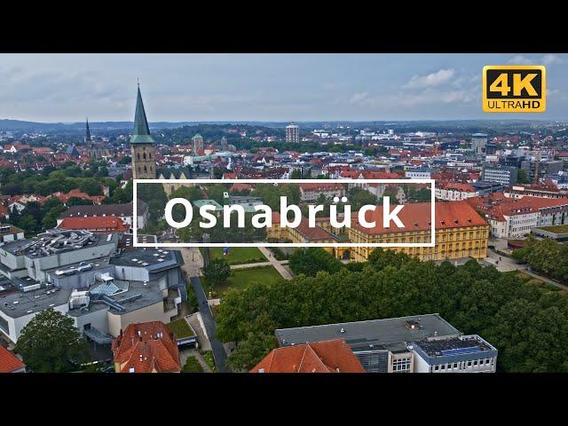 Osnabrück , Germany  | 4K Drone Footage (With Subtitles)