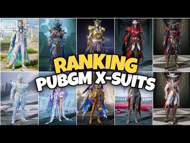 RANKING ALL X-SUIT | PUBG MOBILE