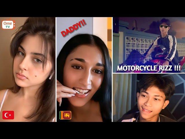 MOTORCYCLE RIZZ + D1RTY PICK UP LINES | OMETV INTERNATIONAL PART 31