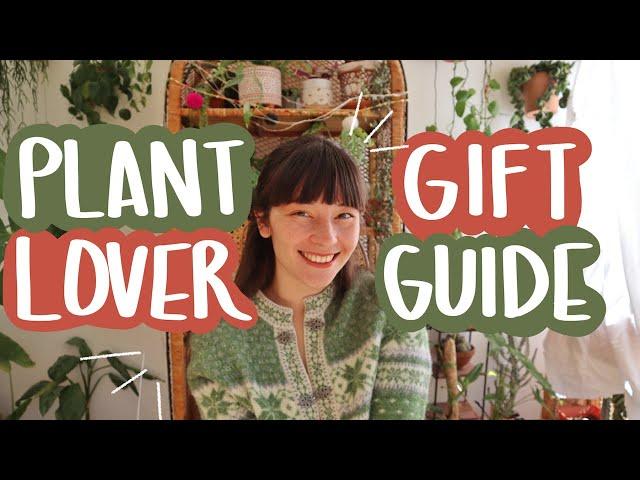 Plant Lover's 2020 Christmas List! | SMALL BUSINESS gift guide for plant lovers