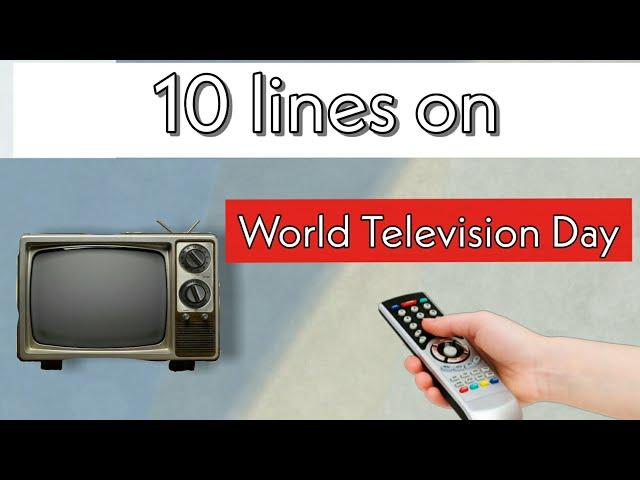 world television day information | 10 lines on world television day |