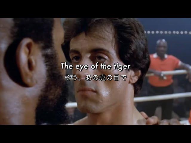 [和訳] Eye Of The Tiger - Surviver