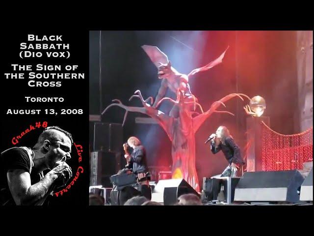 Black Sabbath (Ronnie James Dio vox) - "The Sign of the Southern Cross" - Toronto - August 13, 2008