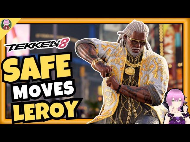 Leroy SAFE on BLOCK Moves | Parry, Baits, Plus on Block Moves | Tekken 8 Tutorial