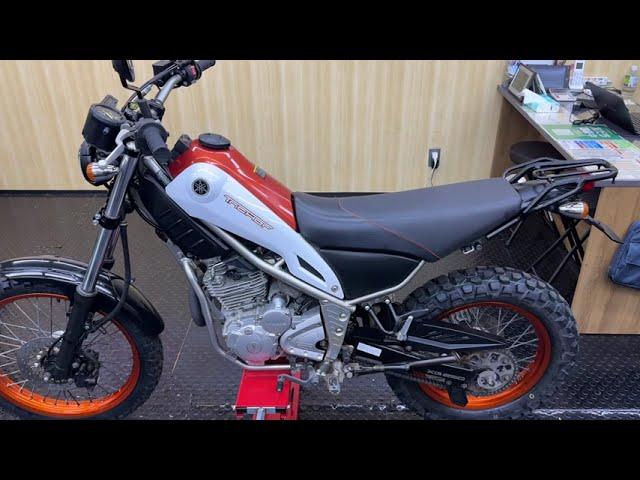 トリッカー 2017年 中古車　前後ブロックタイヤ　バイクショップ名：Ban garage