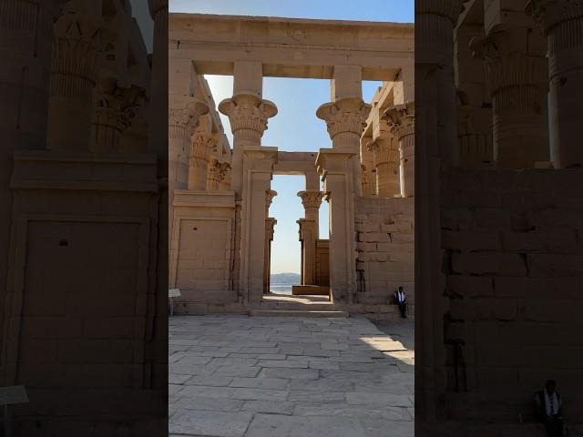 Unveiling Trajan's Kiosk: An Architectural Gem in Philae Temple Complex, Egypt ️ #shorts