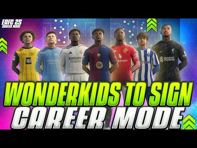 FC 25 | WONDERKIDS TO SIGN IN EVERY POSITIONS ON CAREER MODE️! CHEAP & EXPENSIVE | FUT 25