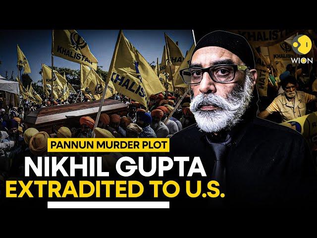 Pannun murder plot: Accused Nikhil Gupta extradited to US from Czech Republic | WION Originals