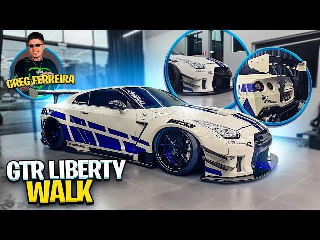 Encontrei um GTR R35 LIBERTY WALK no BRASIL!