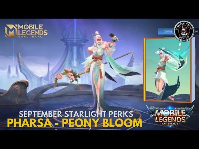 MLBB || September Starlight Perks || Pharsa (Peony Bloom) || Master Meow Gaming