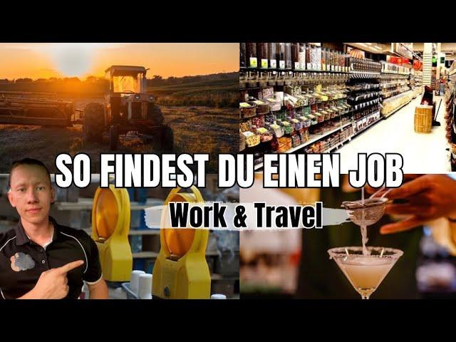 Alle Tipps & Möglichkeiten um DIREKT einen Job zu sichern Work & Travel Australien 2023