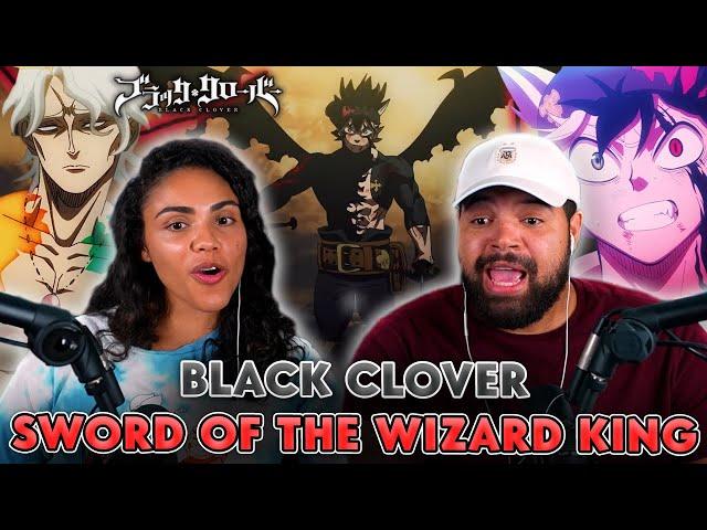 BEST ACTION ANIME MOVIE WE'VE EVER WATCHED! | Black Clover: Sword of the Wizard King Reaction