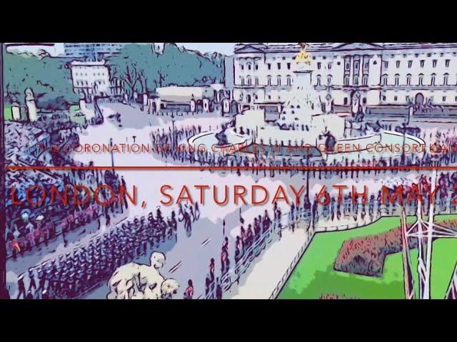 The Coronation of King Charles III and Queen Camilla (Procession) in the form of an animation | 2023