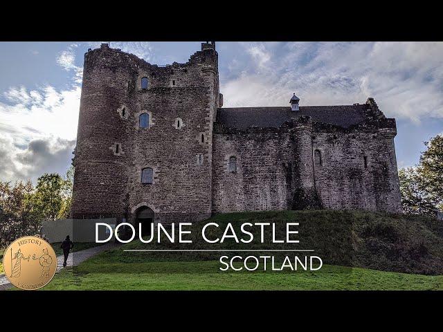 Doune Castle History | Scotland | 4K