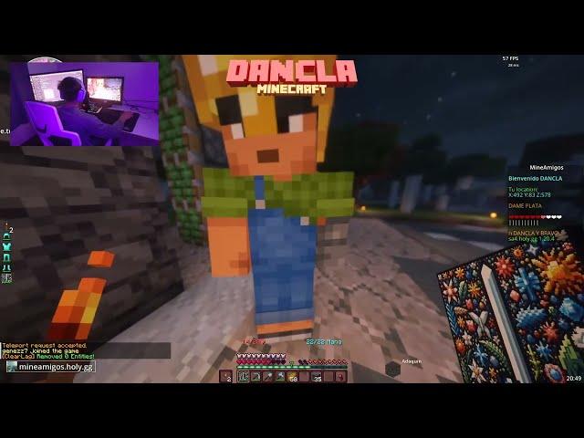 Noche Tranquila con Amigos  Minecraft en Directo  Únete a jugar!!