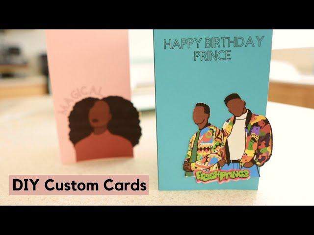 How To Make A Custom Card With Your Cricut | Collaboration with @DoDreamOn