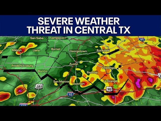 Austin weather: Memorial Day severe storms threat | FOX 7 Austin