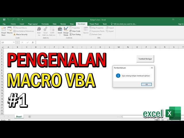 Pengenalan Macro VBA Microsoft Excel #1