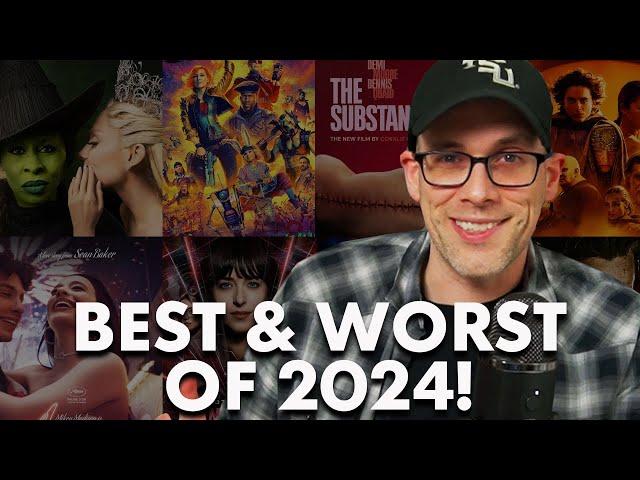 The Best & Worst Movies of 2024!