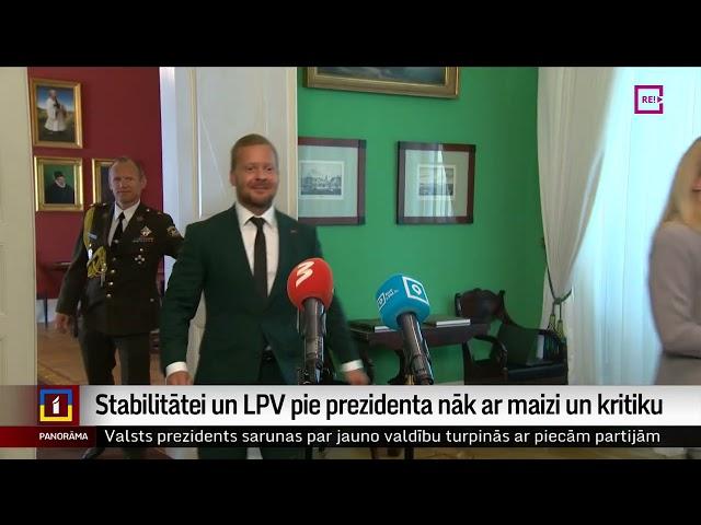 Stabilitātei un LPV pie prezidenta nāk ar maizi un kritiku