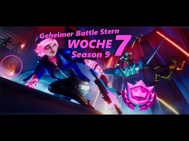 Geheimer BATTLE PASS STERN WOCHE 7 ⭐ Season 9 | Fortnite