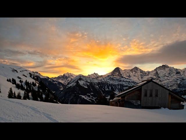 Isenfluf - Lobhornhütte (swiss winter hiking)