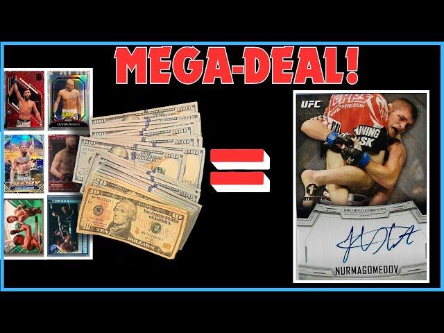 Finding my GRAIL! My biggest UFC card deal at the Austin Card Show.