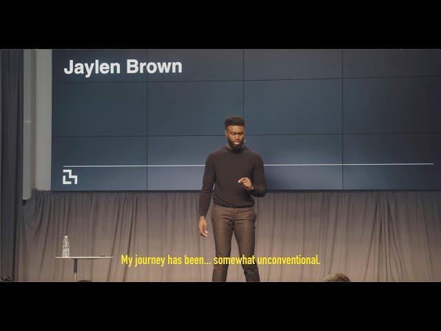 More Than 7: Jaylen Brown speaks at MIT