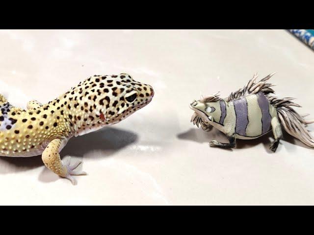 Sculpting Don't Starve grass gekko - Polymer Clay (fimo) Tutorial