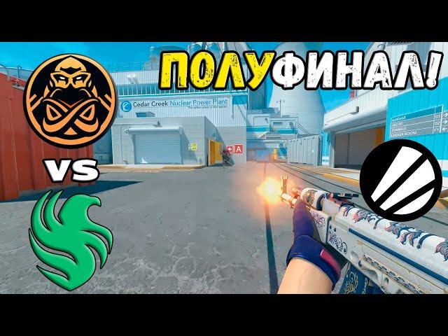 ПОЛУФИНАЛ! ENCE vs Falcons - ХАЙЛАЙТЫ - ESL Challenger – DreamHack 2024 | CS2