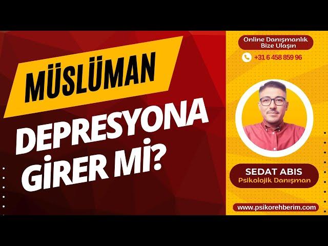 Müslüman Depresyona girer mi? #din #depresyon #dinpsikolojisi #psikorehberim