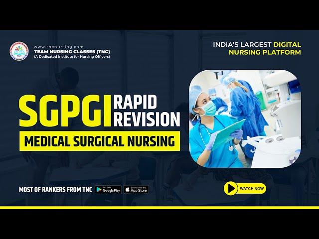 SGPGI RAPID REVISION  ||  Complete   MSN, PSYCHIATRY, MICRO || #sgpgi #tncnursing