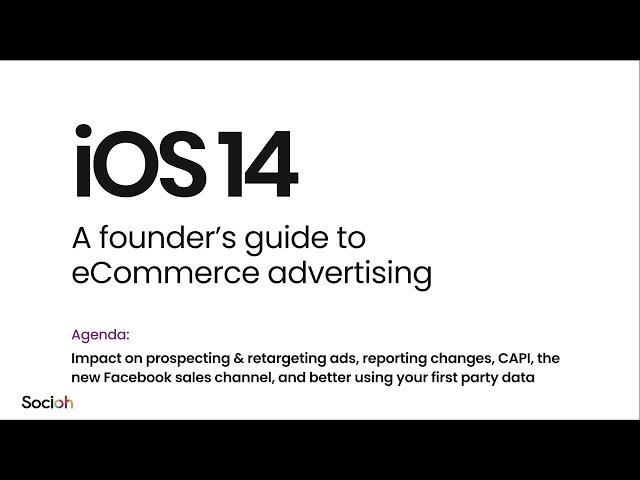 iOS14 and it's impact on Facebook ads ROAS, retargeting ads, DPA and prospecting ads