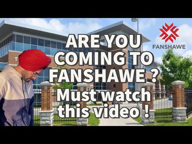 3 Reasons You Should Avoid Fanshawe College London campus !