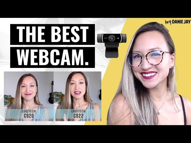 BEST Camera for Video Conferencing and Online Teaching [Logitech C920 vs C922]