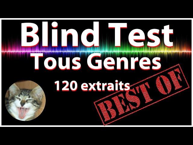 BEST OF Blind Test Tout Genre 120 Extraits / Film, Série TV, Dessin animé, Jeu vidéo, Réplique