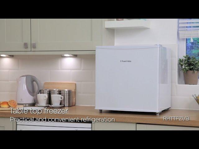 RHTTFZ1/B Russell Hobbs Table Top Freezer