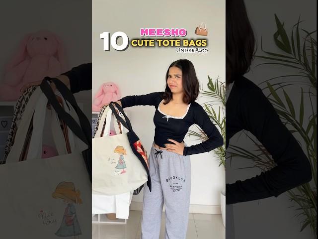 10 Meesho Tote Bag Haul Under 400 #totebag #meeshofinds #meeshohaul #meesho #meeshobags #shorts