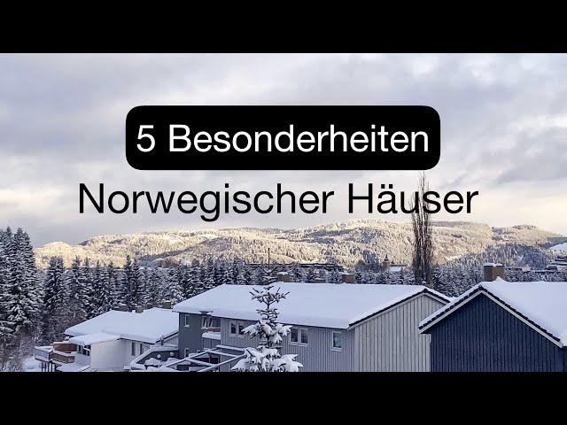 5 Besonderheiten norwegischer Häuser | norwegische Häuser | Leben in Norwegen