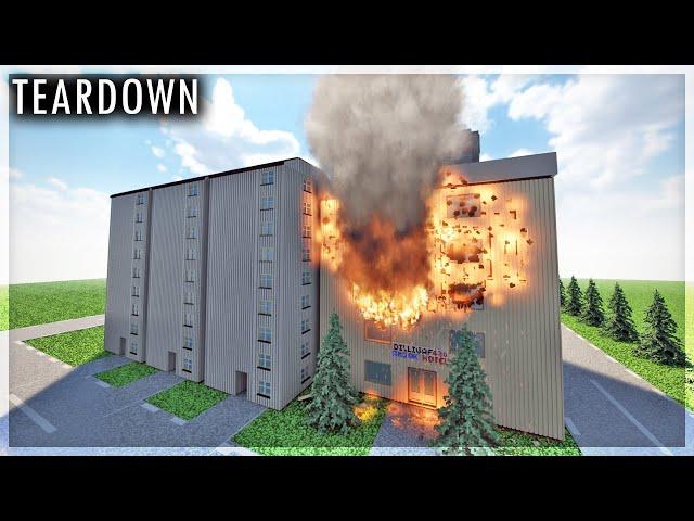 НАШЁЛ ТАИНСТВЕННЫЙ ОТЕЛЬ И УНИЧТОЖИЛ ЕГО! TEARDOWN